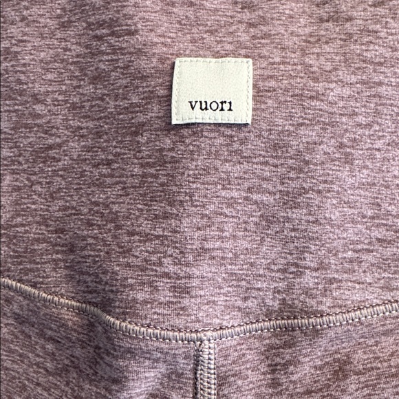Vuori Mauve High-Waisted Leggings – Women’s Activewear - Picture 2 of 3